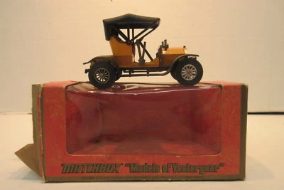 Vintage Matchbox Models of Yesteryear Y4 1909 Opel Coupe 1973 Made in England - Image 1 of 4