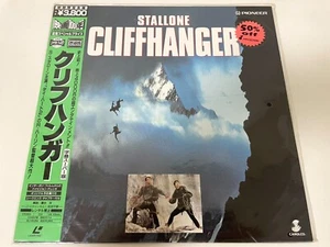 Cliffhanger 1993 Stallone Laserdisc LD Japan PILF-91852 Widescreen Obi Unopened - Picture 1 of 4