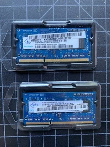 2 Pieces Of Nanya (2GB) PC3-10600 RAM (4GB Total) - Picture 1 of 1