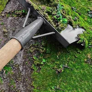 Multi Functional Stainless Steel Garden Shovel Handle Free Yard Weeder Cleaning - Picture 1 of 7