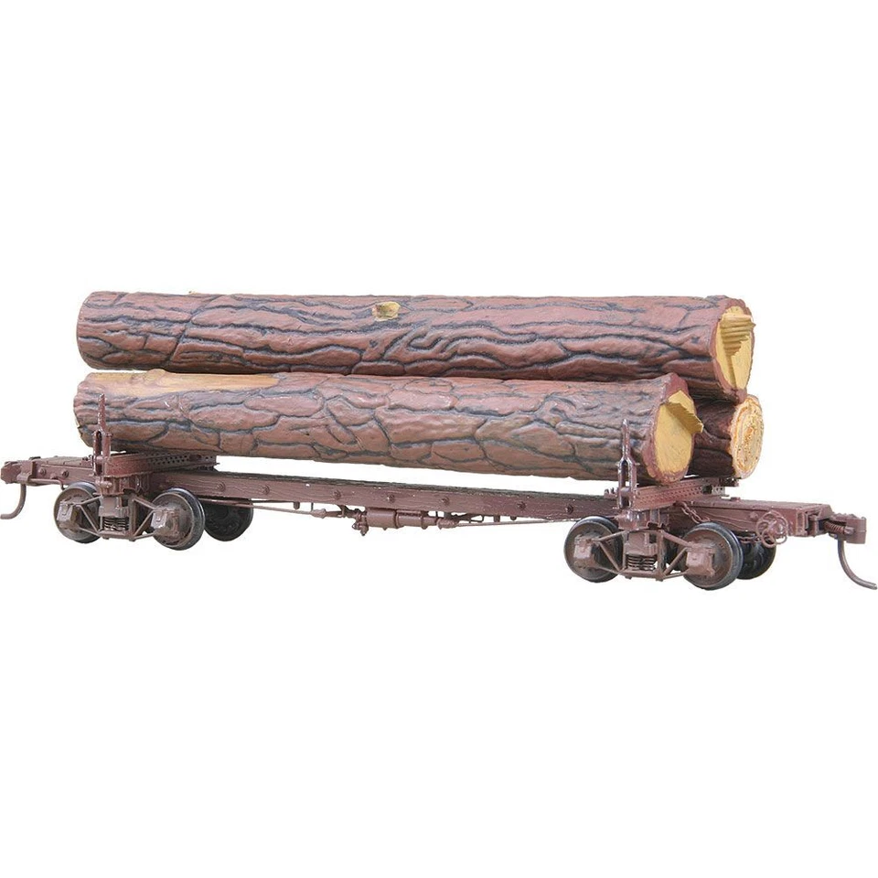 Kadee 102 HO Scale Skeleton Log Car with logs Kit - Image 1 of 1