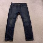 LEVI'S 508 Jeans Mens (34 Inch Waist) (30 Inch Leg) Slim Fit Blue
