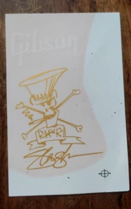 GIBSON /SLASH HEADSTOCK GOLD waterslide / LOGO TETE DE GUITARE GIBSON SLASH doré - Picture 1 of 2