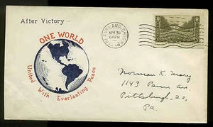 1946 WW2 PATRIOTIC SHERMAN #304 W. SMITH PUBLISHER WWII - Picture 1 of 1