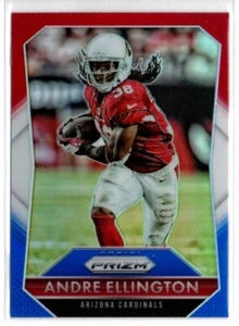 2015 Panini Prizm ANDRE ELLINGTON #199 rosso bianco blu rwb ARIZONA CARDINALS 🏈 - Foto 1 di 2