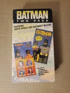 Batman VHS Two Pack 1989, New Sealed. Estate Find - Foto 1 di 7
