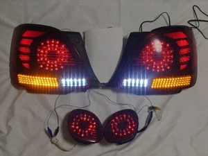 TOYOTA ARISTO JZS160 JZS161 LED Tail Lights Lamps set - Foto 1 di 8