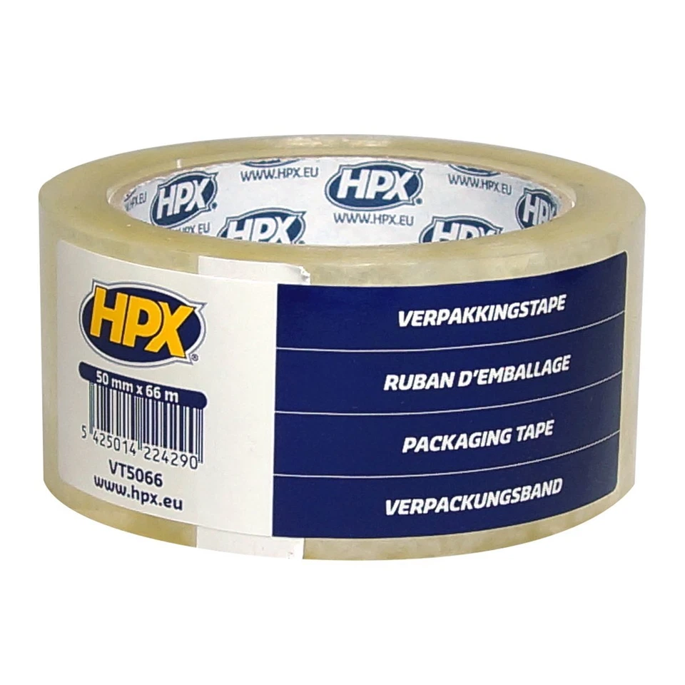 HPX MVT5066 Tex-Nastro Adesivo, 50 mm x 60 m, Colore: Trasparente (a3m) - Immagine 1 di 1