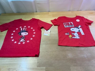 New Boy's Jumping Beans Peanuts Patriotic Tee --U Pick!!* - Image 1 of 4