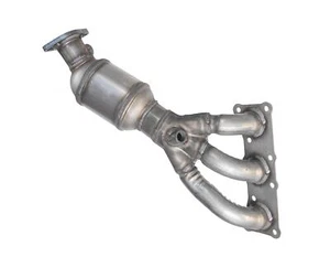 Rear Catalytic Converter with Integrated Exhaust Manifold For 2008-2011 BMW 128i - Picture 1 of 2
