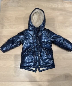 J Crew Crewcuts Girl’s XS metallic fishtail parka with PrimaLoft Winter - Picture 1 of 13