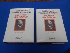 Dictionnaire Provençal - Français. Lou Tresor dou Felibrige | Bon état - Picture 1 of 2