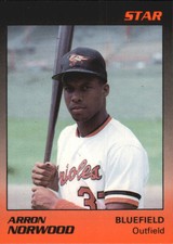 1989 Bluefield Orioles Star #19 Arron Norwood