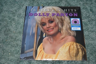 DOLLY PARTON 16 BIGGEST HITS RARE VIOLET COLORED VINYL RECORD SEALED LIMITED OOP - Image 1 of 2