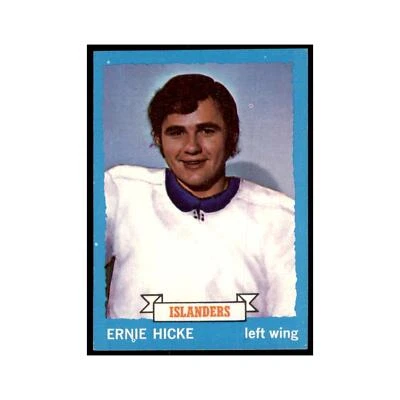 Ernie Hicke 1973 Topps #18 Hockey Cards Hockey Card EX - Image 1 of 3