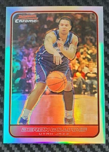 2006-07 BOWMAN CHROME - DERON WILLIAMS - REFRACTOR #D 29/249 - Picture 1 of 2
