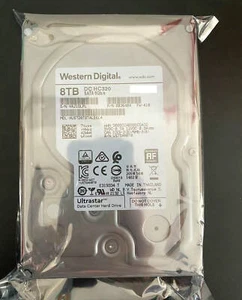 8TB 7.2K SATA 6Gb/s 256MB 3.5" NAS  Hard Drive HUS728T8TALE6L4 - Picture 1 of 3