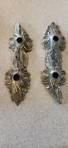 Vintage Wall Sconce Brass Light Back Plate (PRICE IS FOR EACH) - Picture 1 of 7