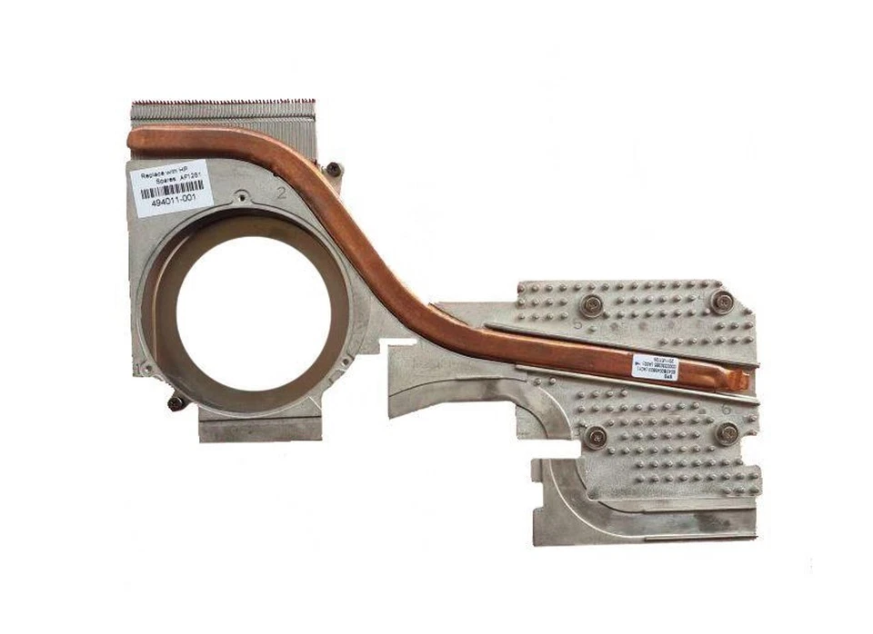 HP 8730W Graphics Card Heatsink -Nvidia - 494011-001 - Image 1 of 1