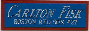 DAVID PRICE RED SOX NAMEPLATE FOR AUTOGRAPHED SIGNED Baseball Display CUBE CASE - Picture 1 of 3
