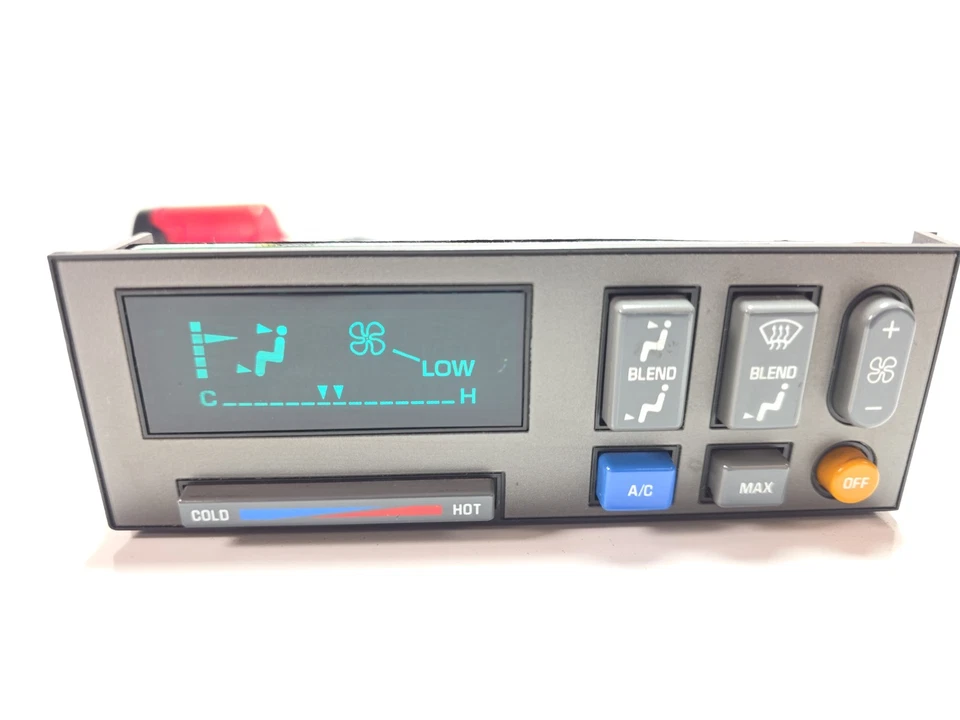 1990-1994 GMC CHEVY TRUCK C/K DIGITAL HEATER A/C CLIMATE CONTROL PANEL OEM Max - Image 1 of 4