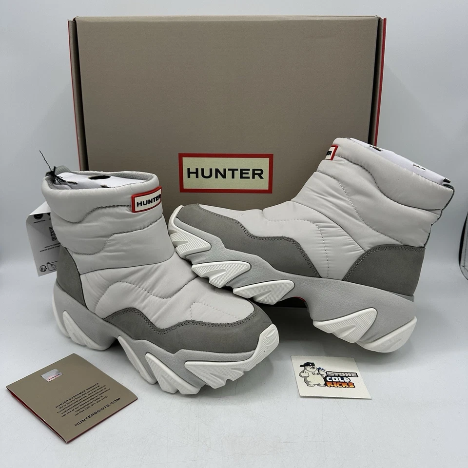 Hunter Women's Black Matte Rubber Rain BOOTS Original Short 10 Med WFS1000RMA