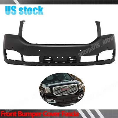 For 2015-2020 GMC Yukon Front Bumper Fascia Cover Primed Ready To Paint - Image 1 of 4