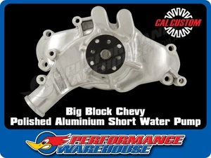 Big Block CHEV Short Water Pump Polished Aluminium - Picture 1 of 4