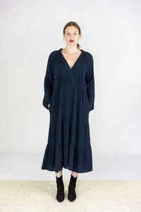 Vestido Xirena Avalyn Para Mujer Talla Pequeña Boho Campesino Simple Cottagecore Minimalista - Imagen 1 de 8