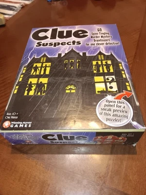 De colección 1996 Clue Suspects WP702 Juegos Movimientos Ganadores ¡NUEVO! *¡LEER RARO! 🔥  Foto 1 de 4