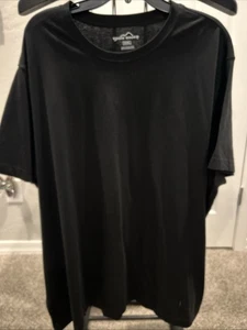 Eddie Bauer Crewneck Short Sleeve T-Shirt Mens 3XL XXXL Black Essential Tee - Picture 1 of 3