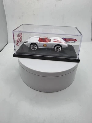 Hot Wheels Speed Racer Mach 5 blanco. Modelo Toy Fair 2008. caja cristal Foto 1 de 4