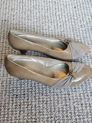 Gabor Comfort - Zapatos de Corte Artesanales Marrón de Tacón Alto - Talla UK 5 - Elegantes Foto 1 de 4