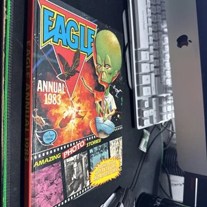 1983 Eagle Annual EAGLE ANNUAL  Vintage The Dan Fleetway Comic Hardback. - Picture 1 of 3