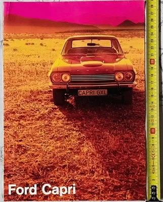 FORD CAPRI Depliant Pubblicitario ORIGINALE - Immagine 1 di 4
