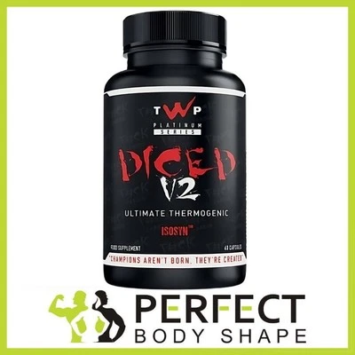 TWP NUTRITION TWP Diced V2 – 60 Caps | Potent Thermogenic Fat Burner | Hardcore Shredding Form