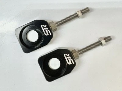 Ajustadores de cadena Billet Staggs Racing sr NEGRO CRF XR KLX TTR 50 70 Crf110 Foto 1 de 3