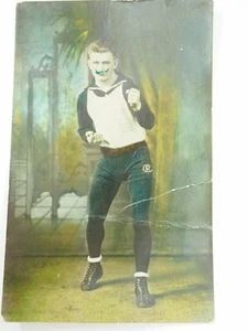 Charlie Rychel hand Colored Real Photo Postcard circa 1920s - Picture 1 of 7