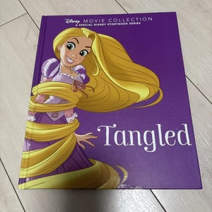 Disney Tangled Rapunzel Picture Book Language Foreign, Used - Picture 1 of 2