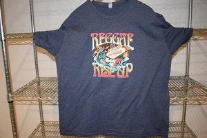 Reggae Rise Up 2XL XXL T-Shirt leicht stoopid Steel Pulse Iration Strichmännchen - Bild 1 von 7