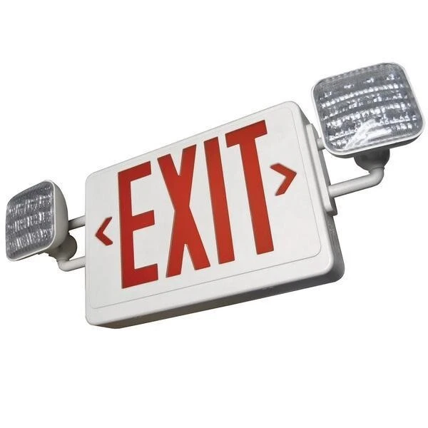 Best Lighting Products LEDCXTEU2RW-RC Exit/Emergency Combo Remote Capable 2 Face - Image 1 of 1