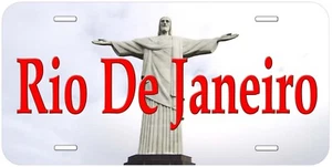 Rio de Janeiro Brazil RDJ07 Novelty Car License Plate - Picture 1 of 3