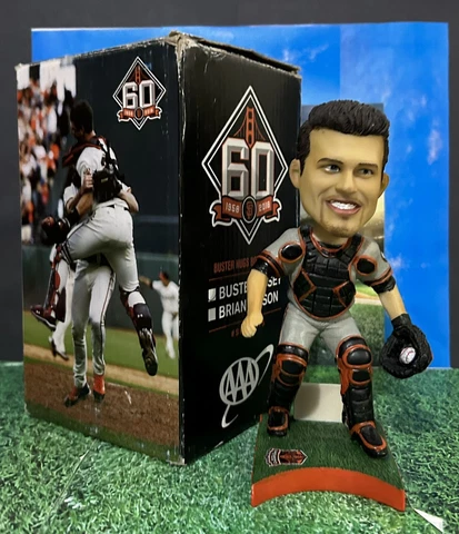 San Francisco Giants Buster Posey Hug 2010 World Series Bobble Bobblehead Cover