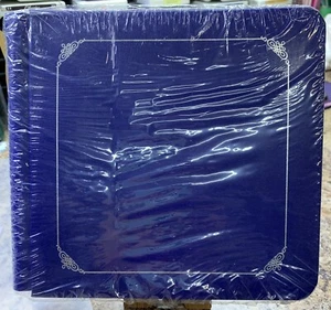 Creative Memories 8 X 8 Royal Blue Photo Album Silver Trim Sealed Brand NEW - Picture 1 of 2