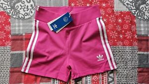 Adidas Booty Shorts Pink Size 10 UK