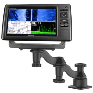 RAM Horizontal 12" Swing Arm Mount w/ 6.25 x 2" Plate for Fishfinders & Plotters - Picture 1 of 2