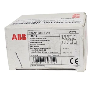 NIB ABB 1SAZ711201R1043 T16-10 THERMAL OVERLOAD (7.6 - 10.0 A) - Picture 1 of 6