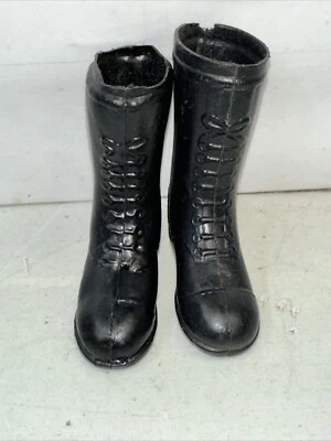 Botas negras altas de plástico vintage GI Joe Hong Kong C2 Foto 1 de 4