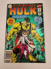 The Incredible Hulk #393 Marvel Comics (1992) Newsstand Variant 