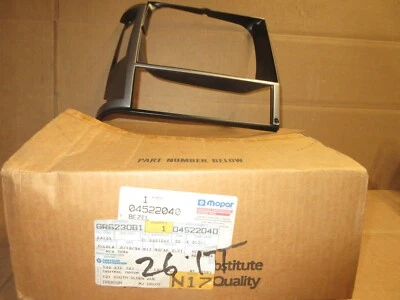 Mopar 4522040 right headlight bezel side marker 1989, 1990 Dodge Dakota OEM, NOS - Image 1 of 4